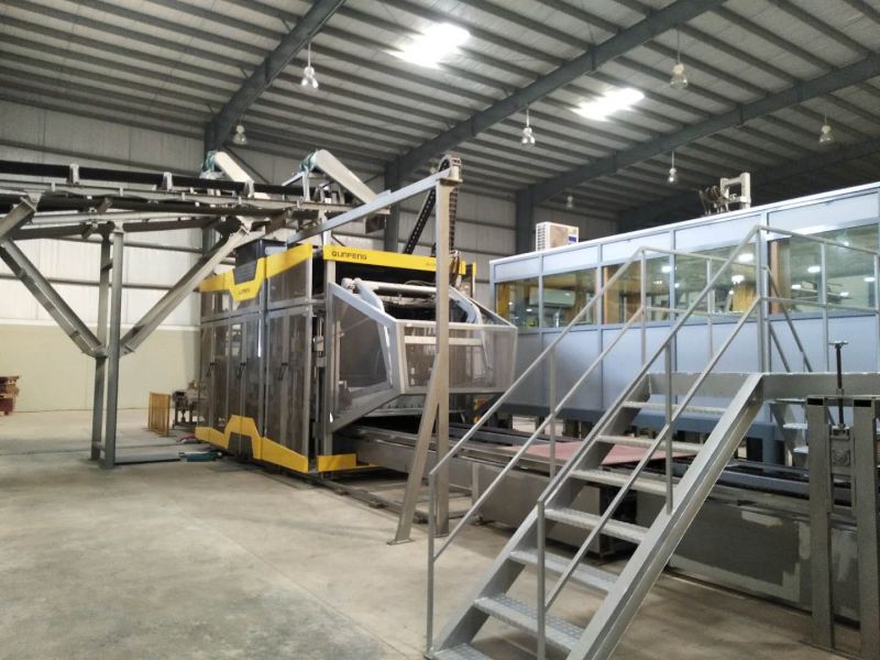 Pakistan's Super-large Fully Automatic Block Making Production Line Pakistan yang sangat besar blok automatik membuat barisan pengeluaran