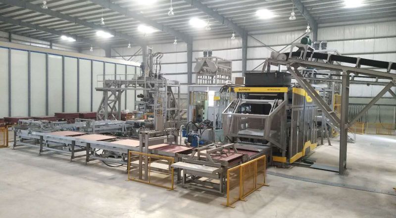 Pakistan's Super-large Fully Automatic Block Making Production Line Pakistan yang sangat besar blok automatik membuat barisan pengeluaran