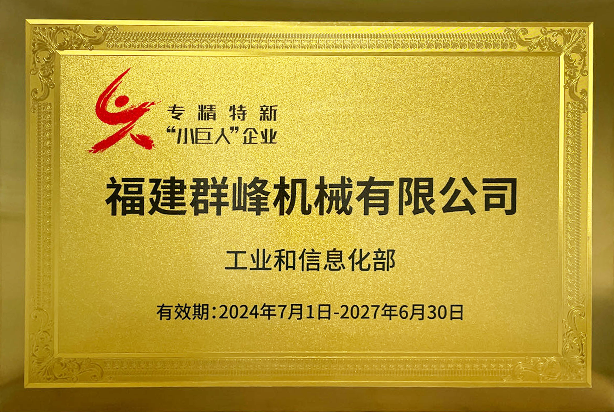 1 、专精特新小巨人 (新) 2024