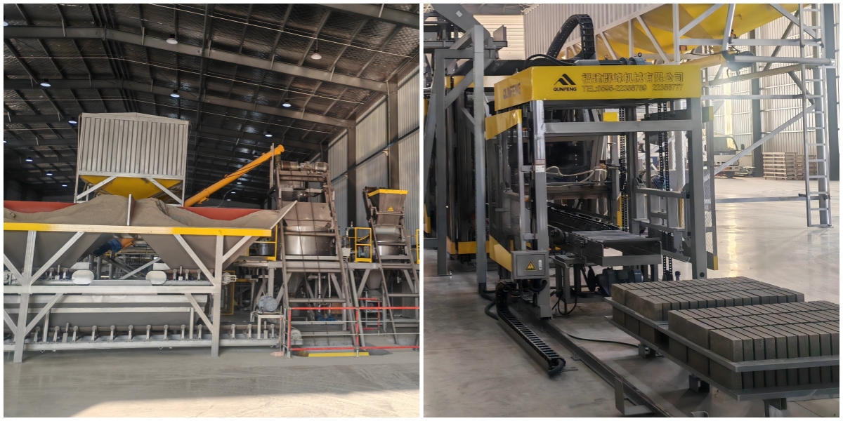 Auxiliary equipment for Qunfeng Machinery’s QS series fully automatic production line, put into operation in Shanghai. Peralatan tambahan untuk barisan pengeluaran automatik sepenuhnya siri Jentera Qunfeng QS, mula beroperasi di Shanghai.