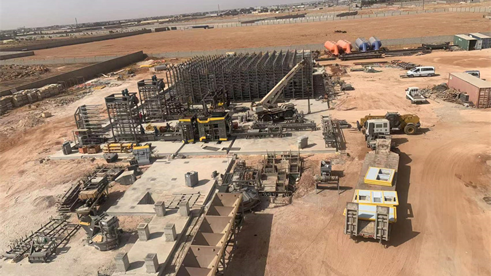 Libya Super Large Multifunctional Breed Line Production