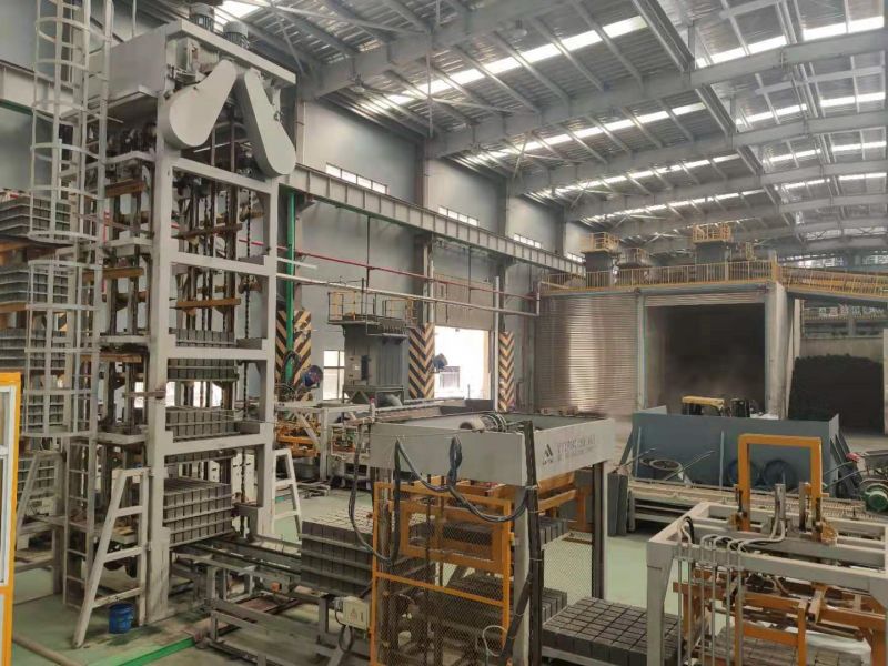 barisan pengeluaran blok automatik QS1500 di Taixing wilayah Jiangsu 