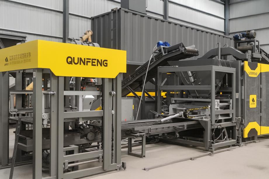 Peralatan Membuat Blok Perindustrian 