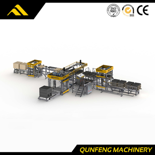 Sistem Palletizing Kedudukan Rendah (Cuber)