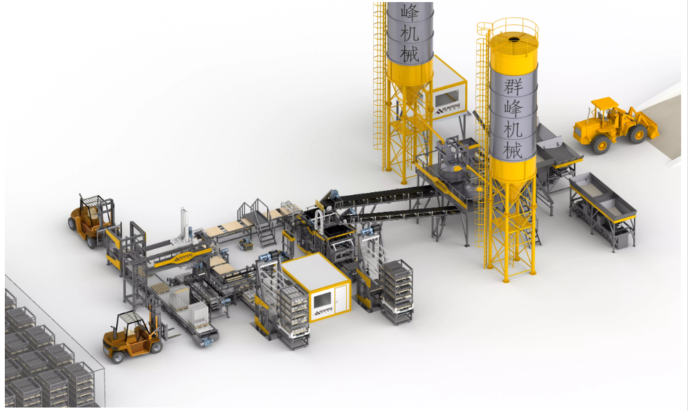 Bagaimana garis pembuatan blok kecekapan tinggi memastikan kualiti yang konsisten
