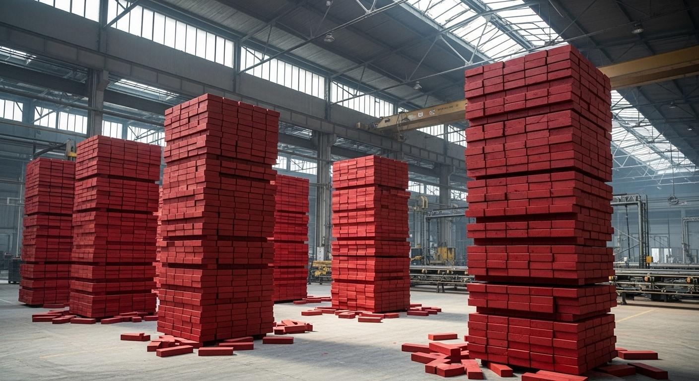 Mesin Pengeluaran Blok Merah