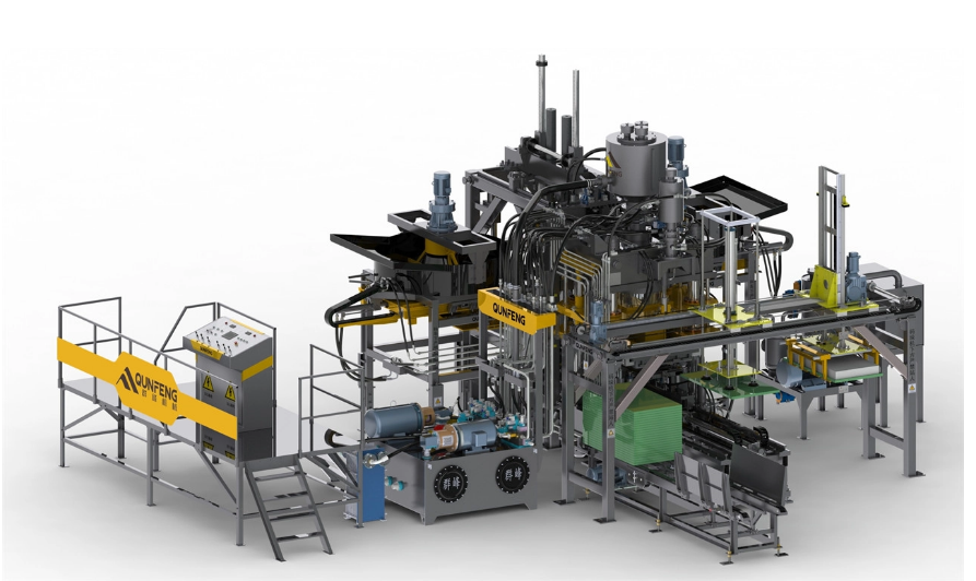 Mesin blok automatik sepenuhnya 