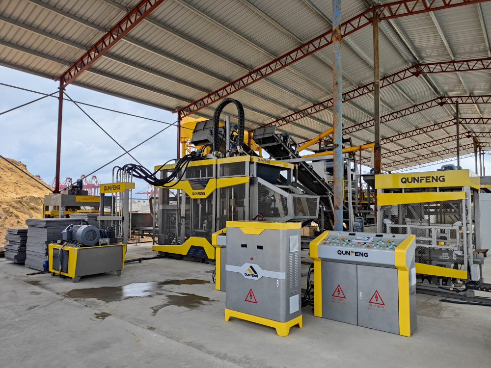 Sri Lanka-lulus produk pengeluaran konkrit automatik