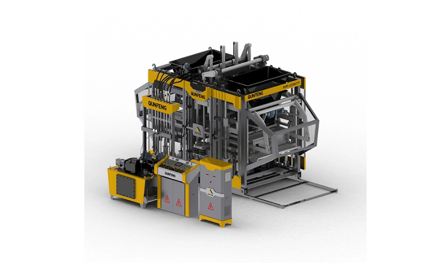 Mesin Pembuatan Blok Kecekapan Tinggi 