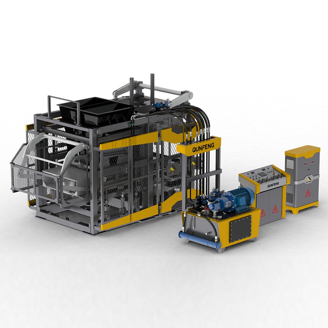 Mesin Bata Konkrit Qunfeng QS1500