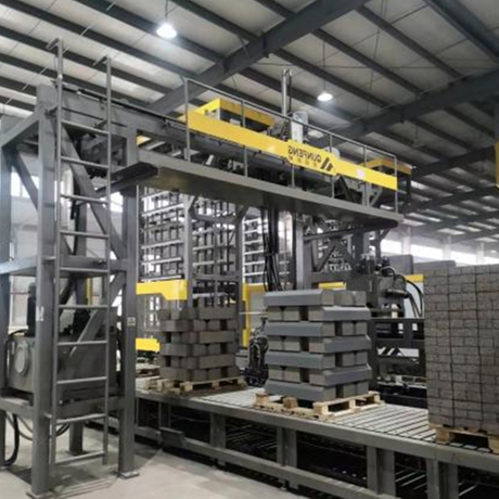 China/Jiangsu-Talian Pengeluaran Bata Pembinaan Dual-Line Proses 400,000 tan sisa pembinaan setiap tahun