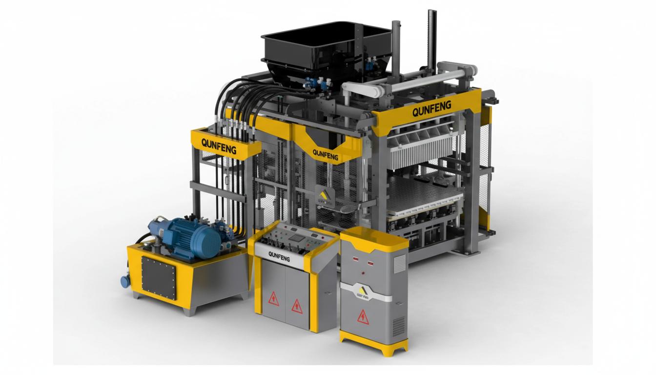 Mesin Pembuat Blok Mudah Alih