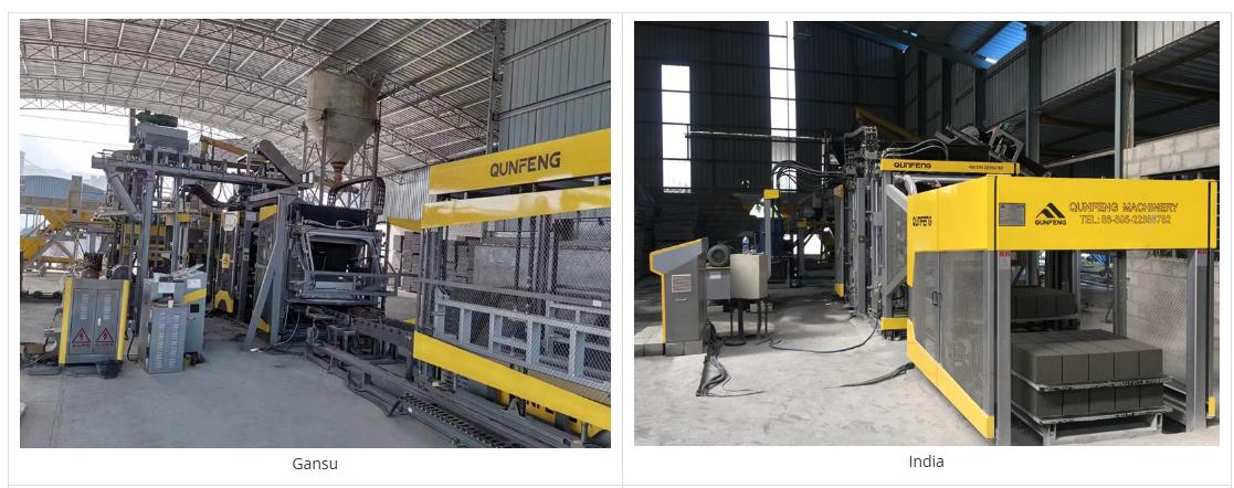 Mesin pembuatan blok simen konkrit 