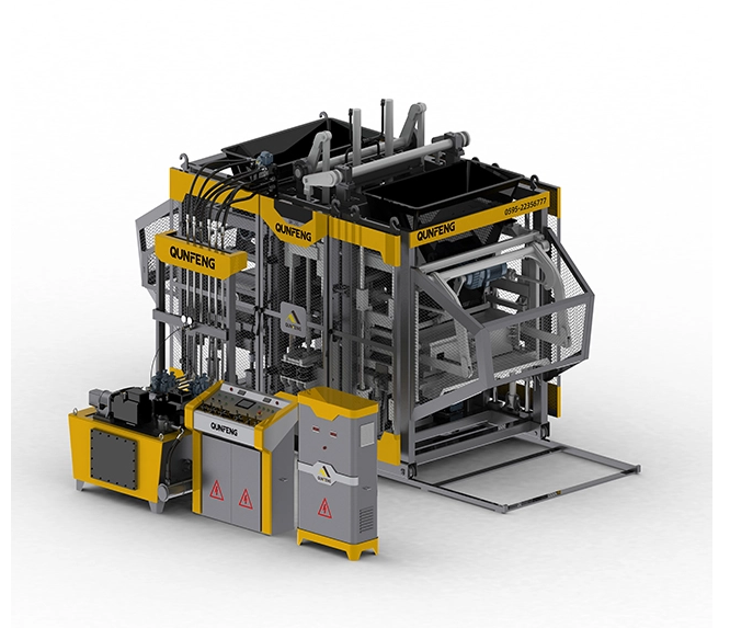 Mengoptimumkan output dengan mesin pembuatan blok simen konkrit maju