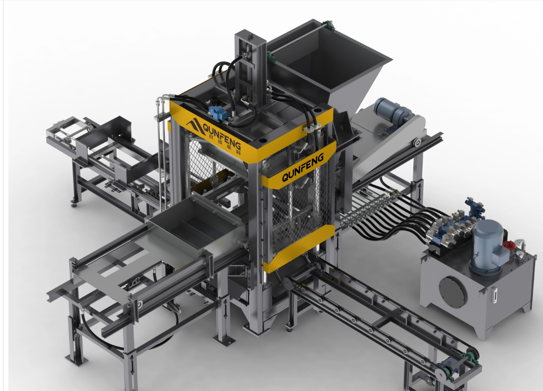Proses pembuatan blok berongga 