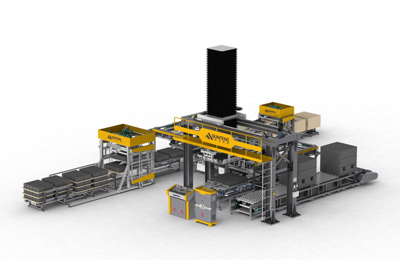 Palletizing offline peringkat tinggi