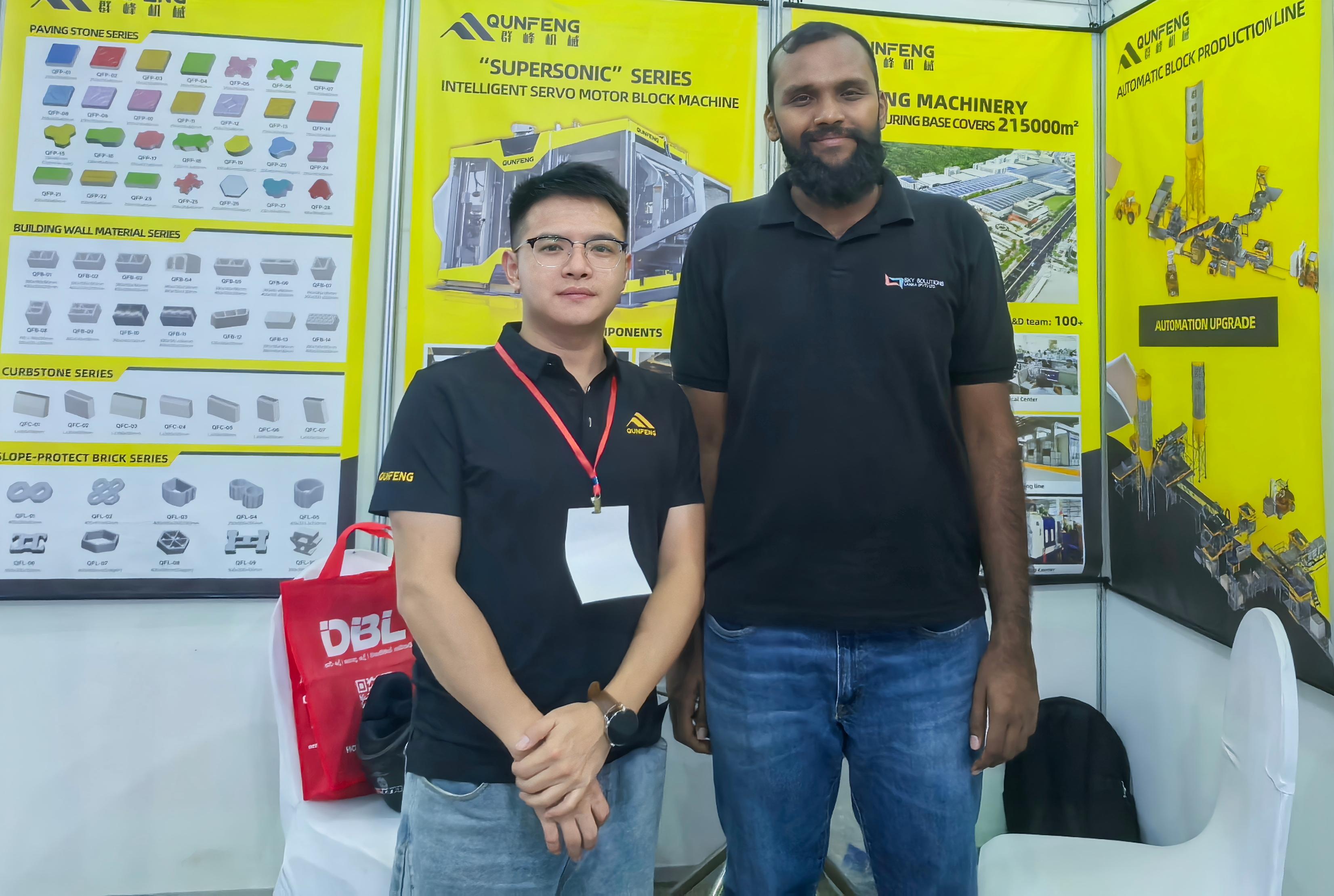 Selepas mengetahui lebih lanjut tentang syarikat itu, pelanggan dari Sri Lanka memilih untuk bekerjasama dengan Qunfeng Machinery.