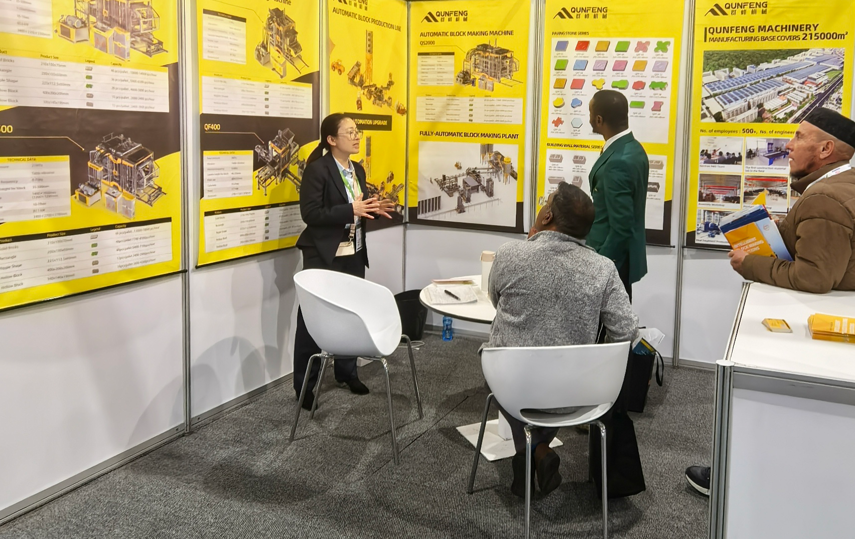 Jentera Qunfeng Mencapai Kejayaan Besar di Pameran The Big 5 Construct South Africa; Terus Mendalami Kehadirannya di Pasaran Afrika Melalui Strategi Pelbagai Dimensi