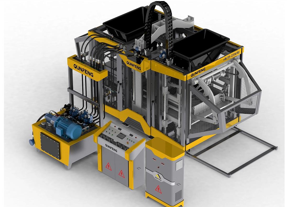 Mesin Dinding Blok Konkrit 